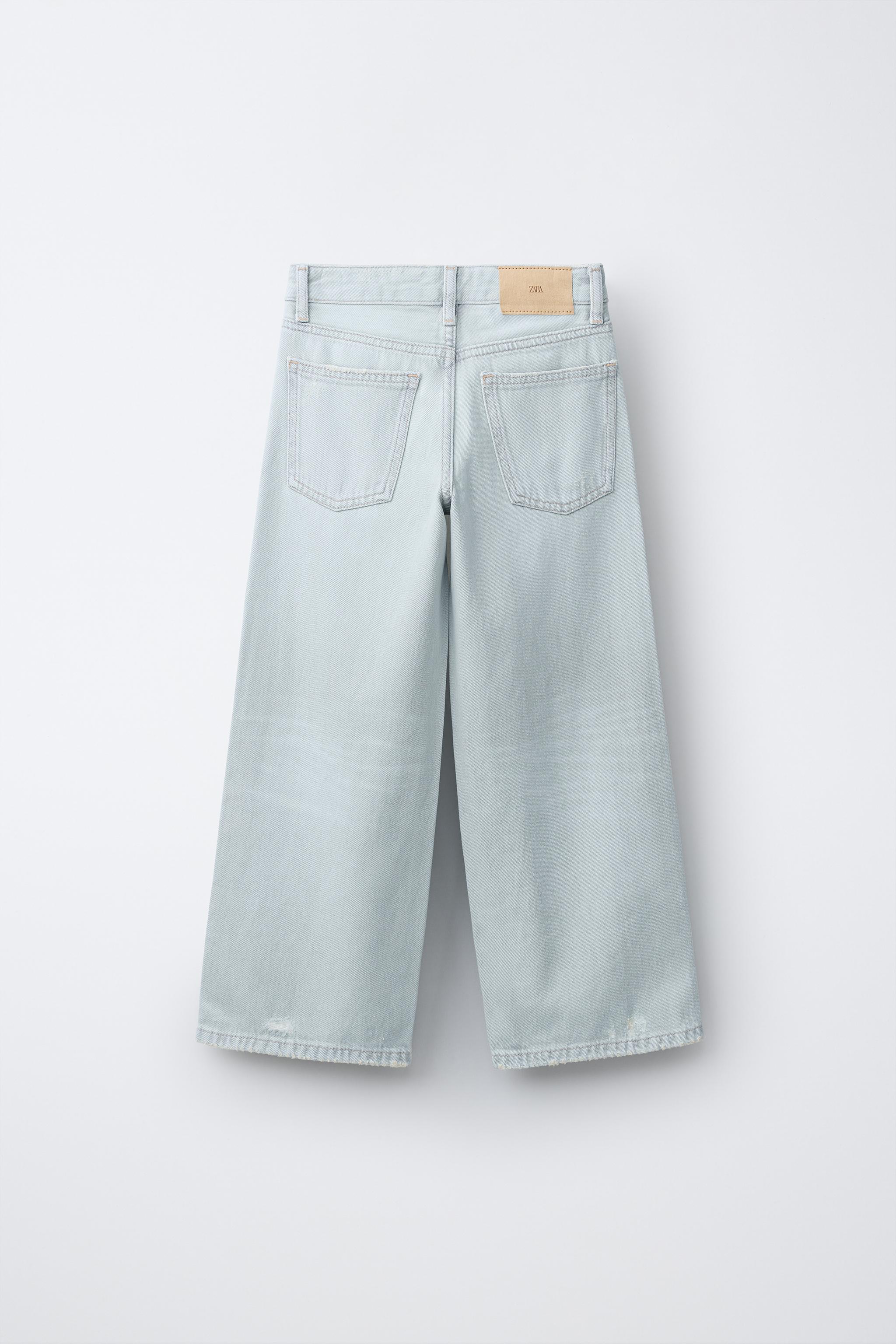 JEAN WIDE LEG DÉCHIRÉ